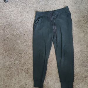 Charcoal gray sweat pants